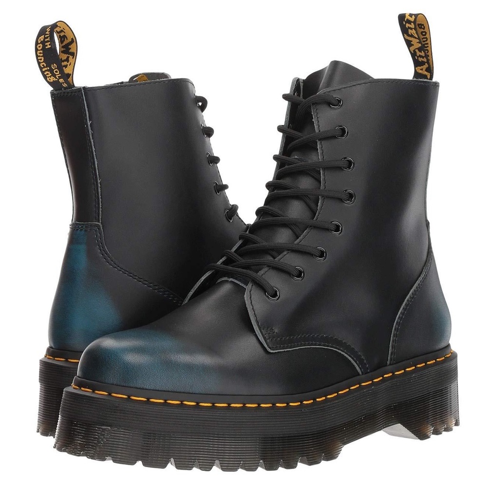 Dr. Martens Jadon Vintage Blue - US6 / UK4 - EUC (used maybe 3/4 times)